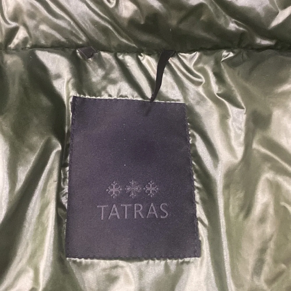 TATRAS Green Goose Down Filled Warm Winter Vest Size Medium - Picture 9 of 10